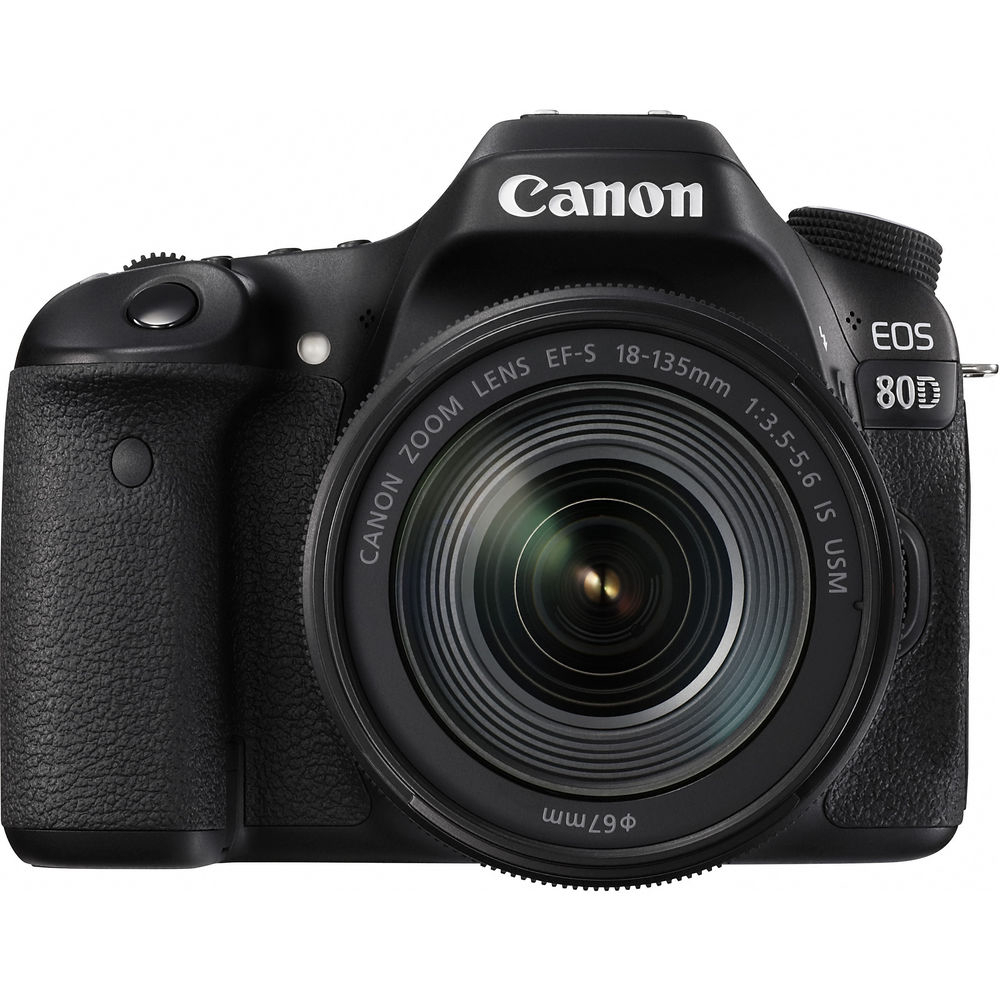 Canon EOS 80D with 18-135mm USM Lens