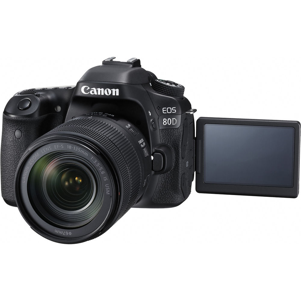 Canon EOS 80D with 18-135mm USM Lens