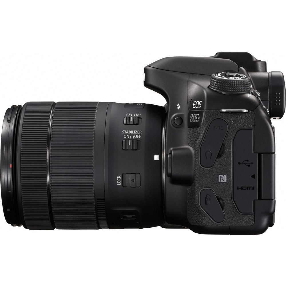 Canon EOS 80D with 18-135mm USM Lens