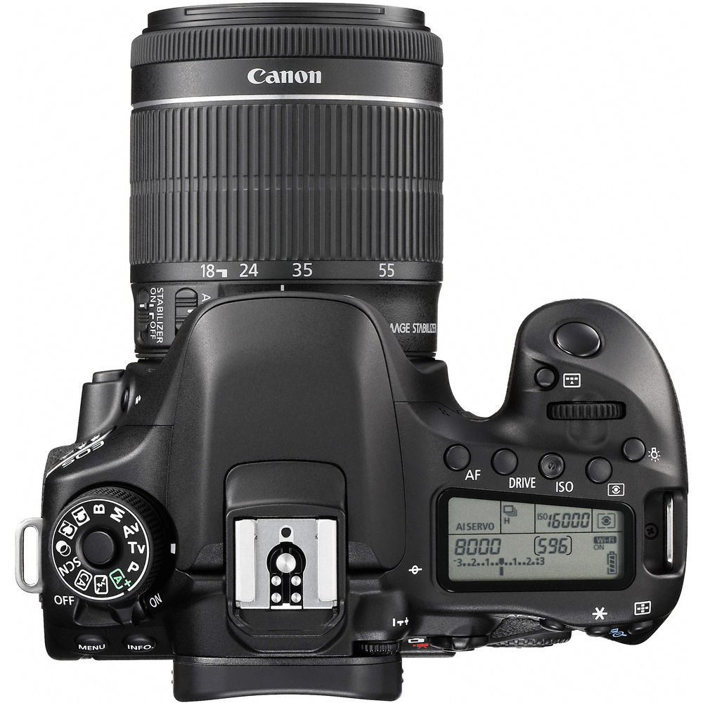 Canon EOS 80D with 18-55mm STM Lens