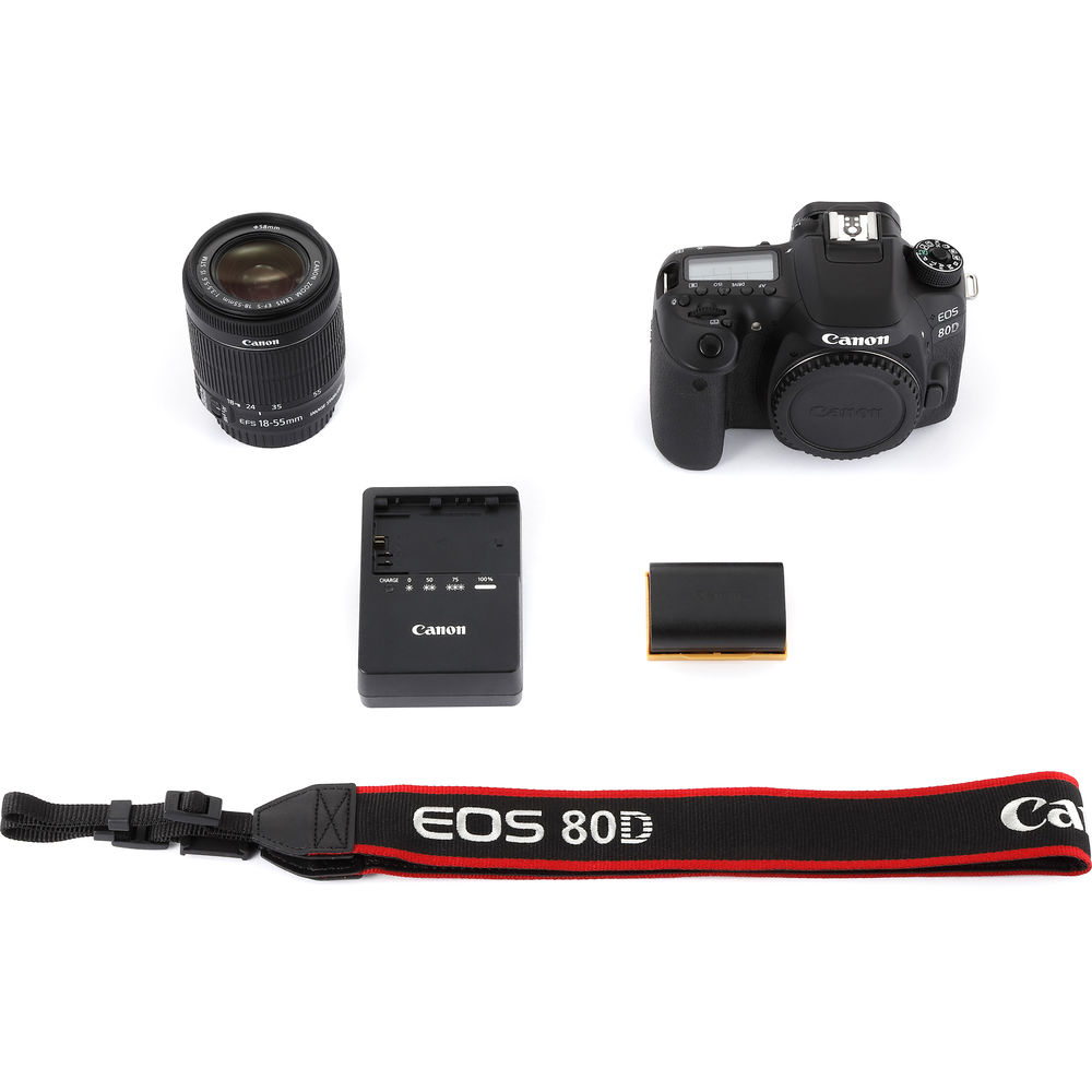 Canon EOS 80D with 18-55mm STM Lens
