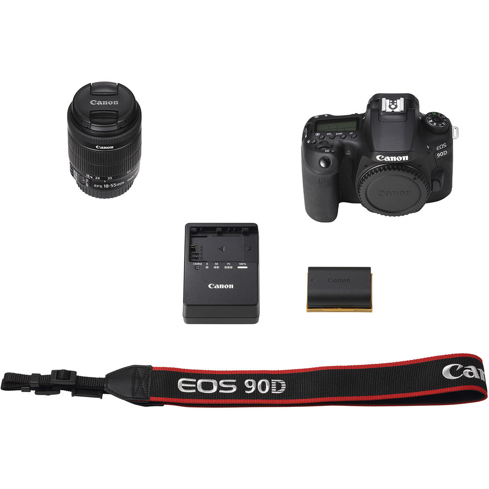 Canon EOS 90D with 18-55mm STM Lens