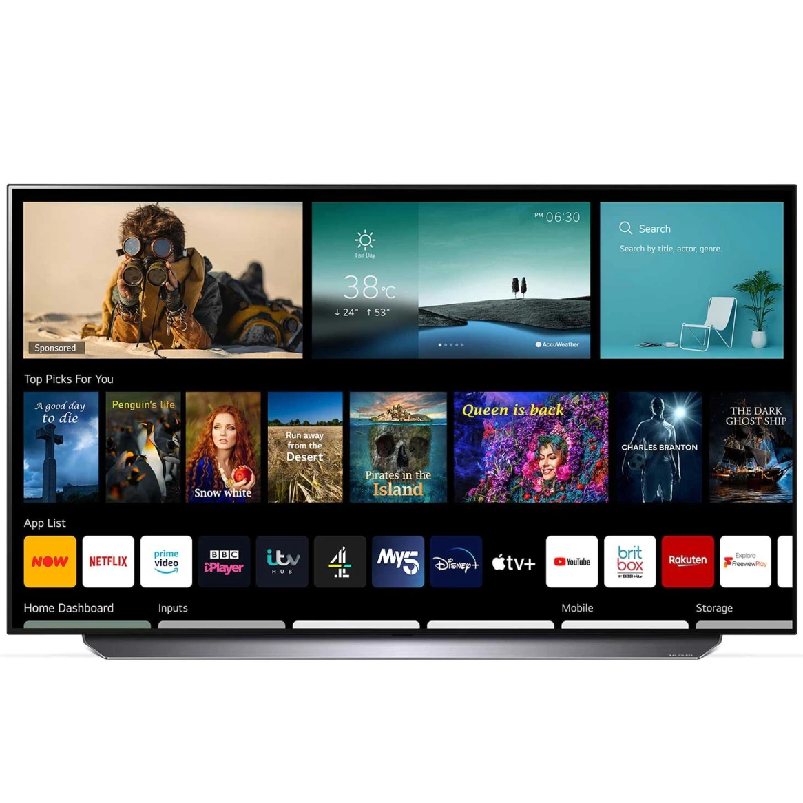 LG OLED55C1 55 Inch 4K OLED Smart
