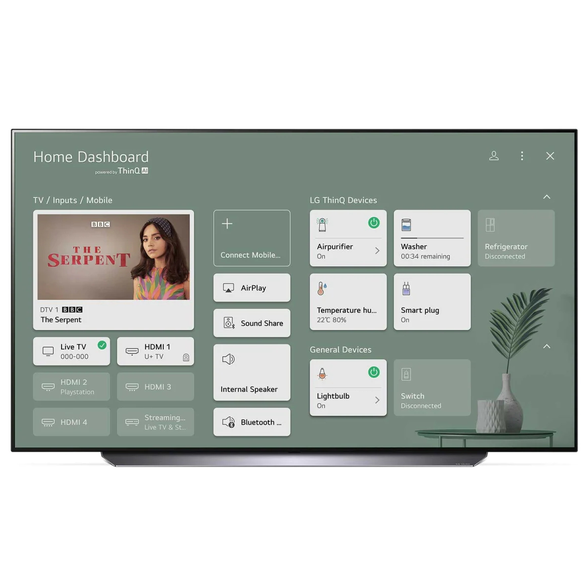 LG OLED65C1 65 Inch 4K OLED Smart