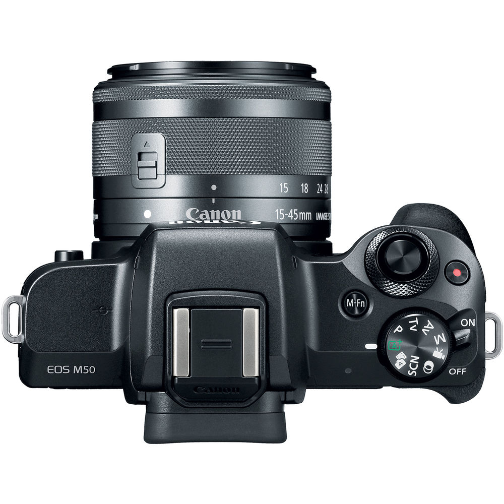 Canon EOS M50 with 15-45mm STM Lens