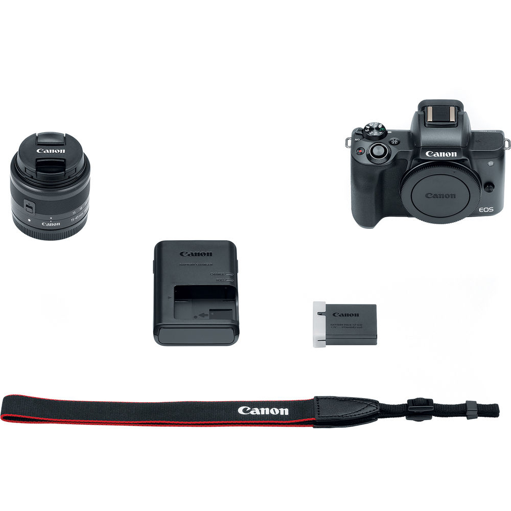 Canon EOS M50 with 15-45mm STM Lens