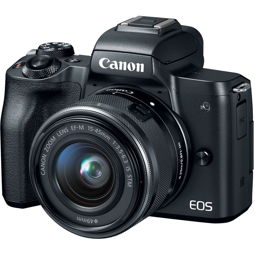 Canon EOS M50 with 15-45mm STM Lens