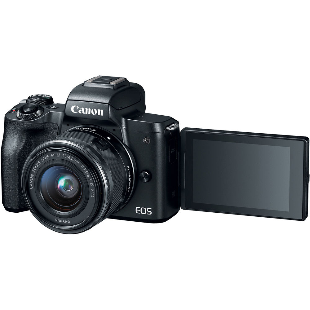 Canon EOS M50 with 15-45mm STM Lens