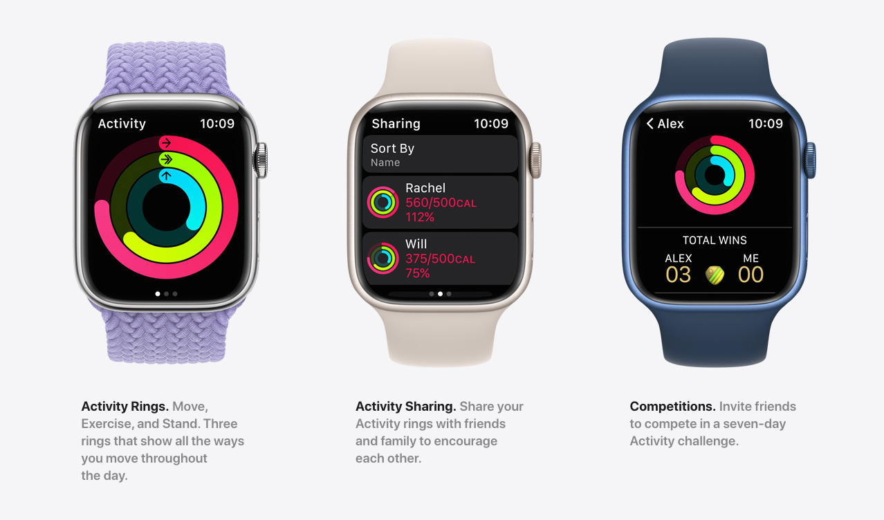 Apple Watch Series 7 Aluminum Sport Band GPS 45mm