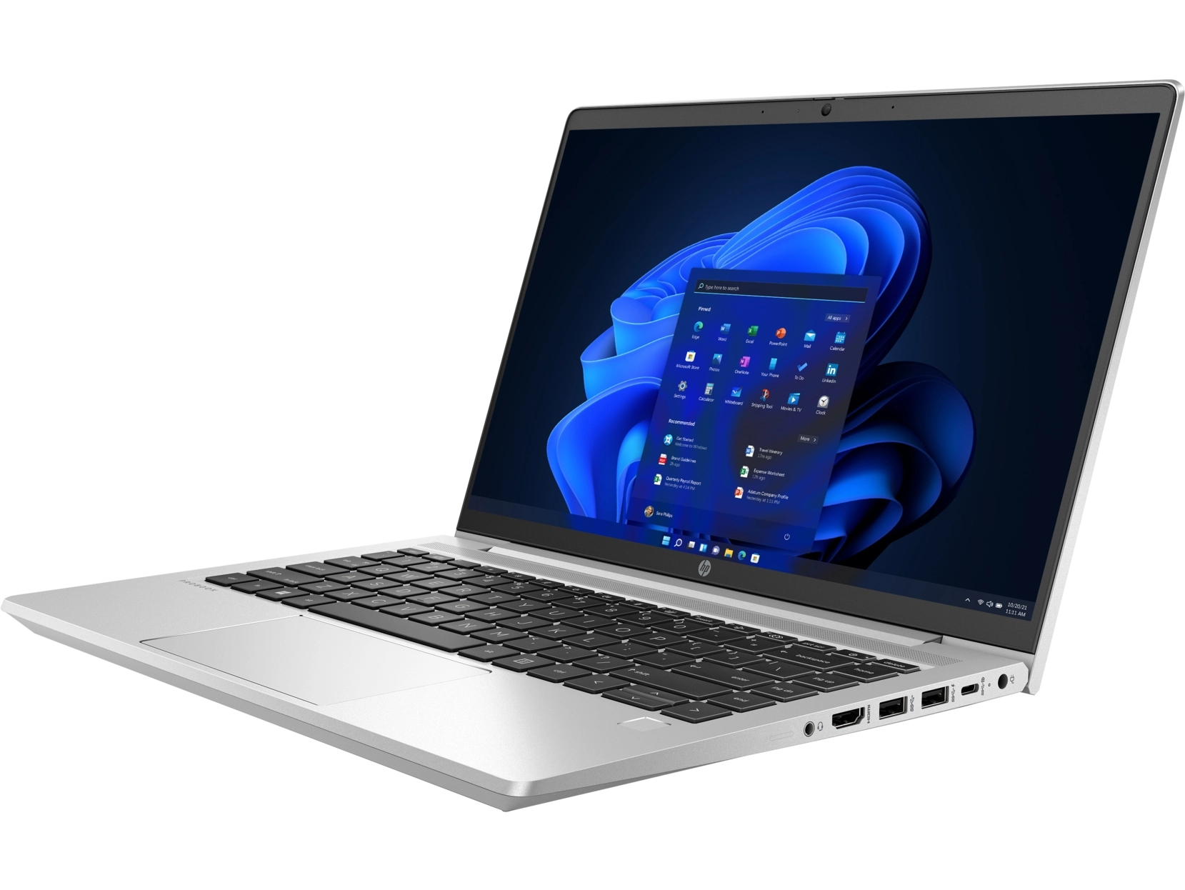 HP ProBook 440 G9, 1.7 GHz Core i7-1255U, 10-core CPU, 4.7 GHz Turbo, 8GB DDR4-3200, 512GB NVMe SSD, Bluetooth 5.2, Wi-Fi 6, 14" IPS 1920 x 1080, USB-C Power Delivery, DOS