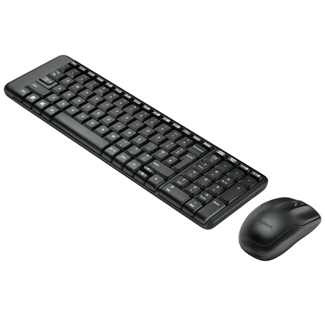 Logitech MK220, Wireless Keyboard and Mouse Combo