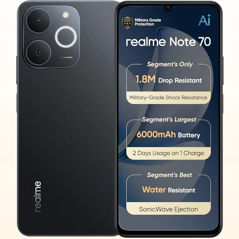 Note 70 4台とnote 60一台 Realme Note 70 vs Realme Note 60x - Price in Kenya